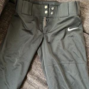 Youth Boys Nike Vapor Select Black Baseball Pants